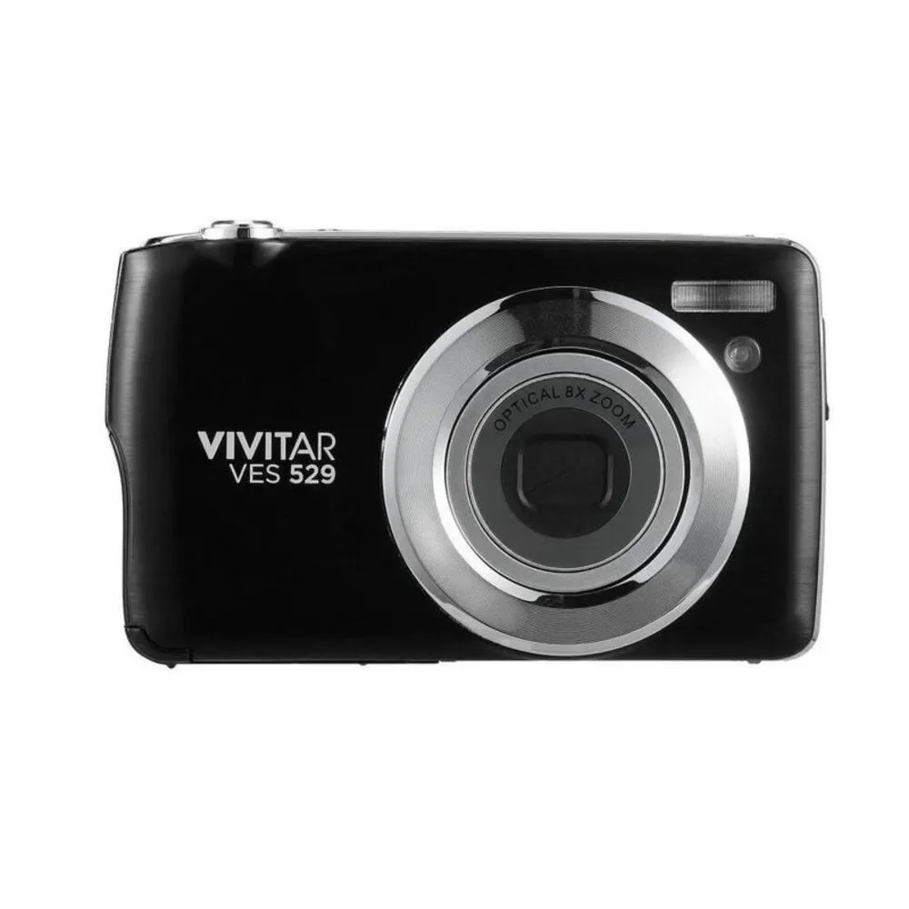 Open Box - Vivitar -  16mp Optical Lens Digital Camera - Black Black